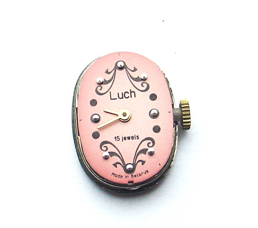 Serviced Ussr Soviet Russian Luch Jewel Womens Watch Mechanical Wrist Ladie
