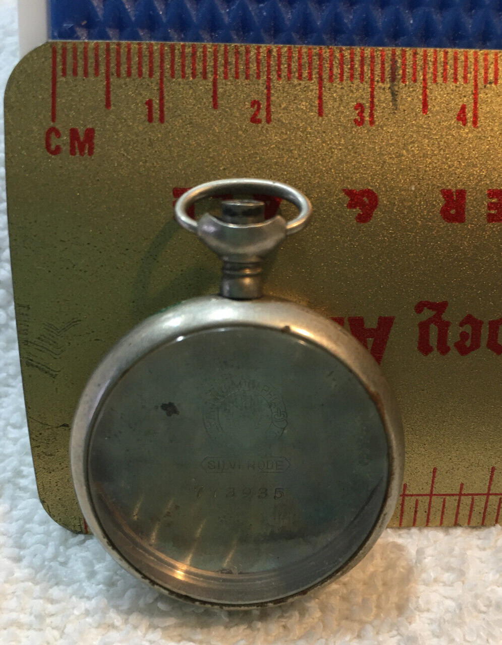 PHILADELPHIA WATCH CASE CO OPEN FACE SILVERODE CASE Only