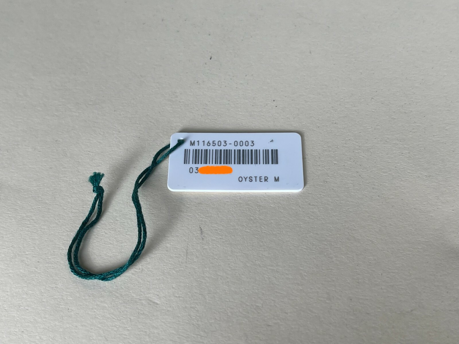 *Rare* Rolex Daytona Two-Tone Watch Hang Tag 116503 – 0003