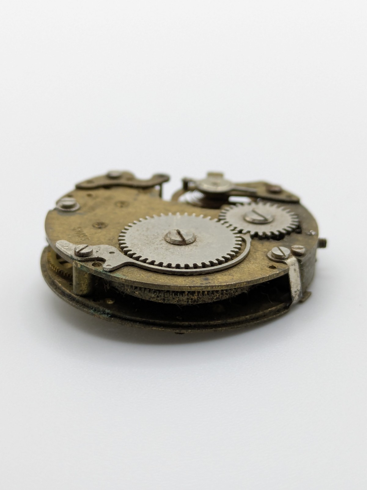 Brac 37 Manual Wind Pocket Watch Movement Swiss No Dial 31mm Parts Repair