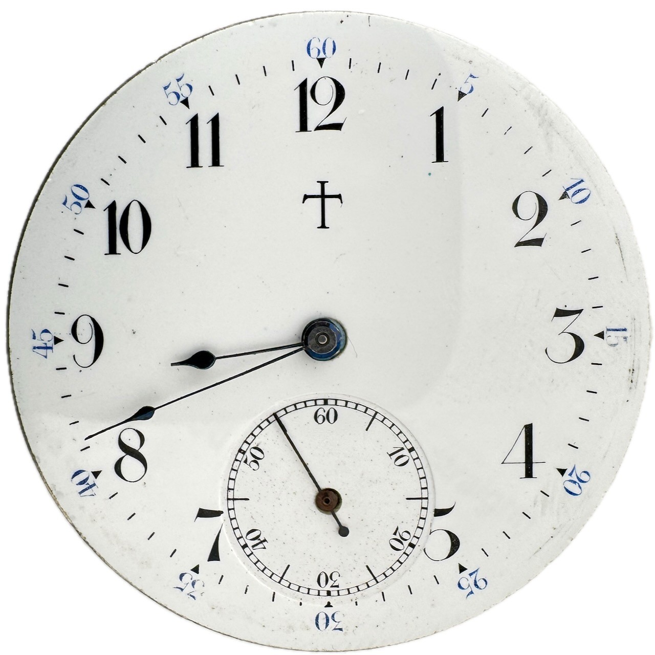 Antique Ingersoll-Trenton 3-Finger Bridge Mechanical Pocket Watch Movement 130