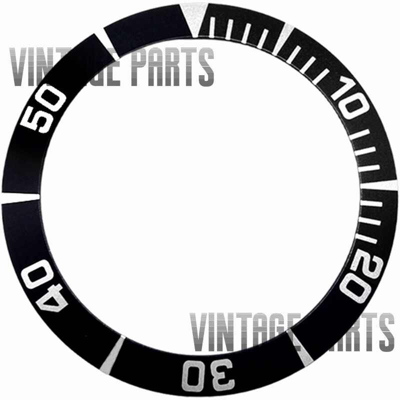 39*31.2mm black aluminum slope bezel insert fit for SKX watch