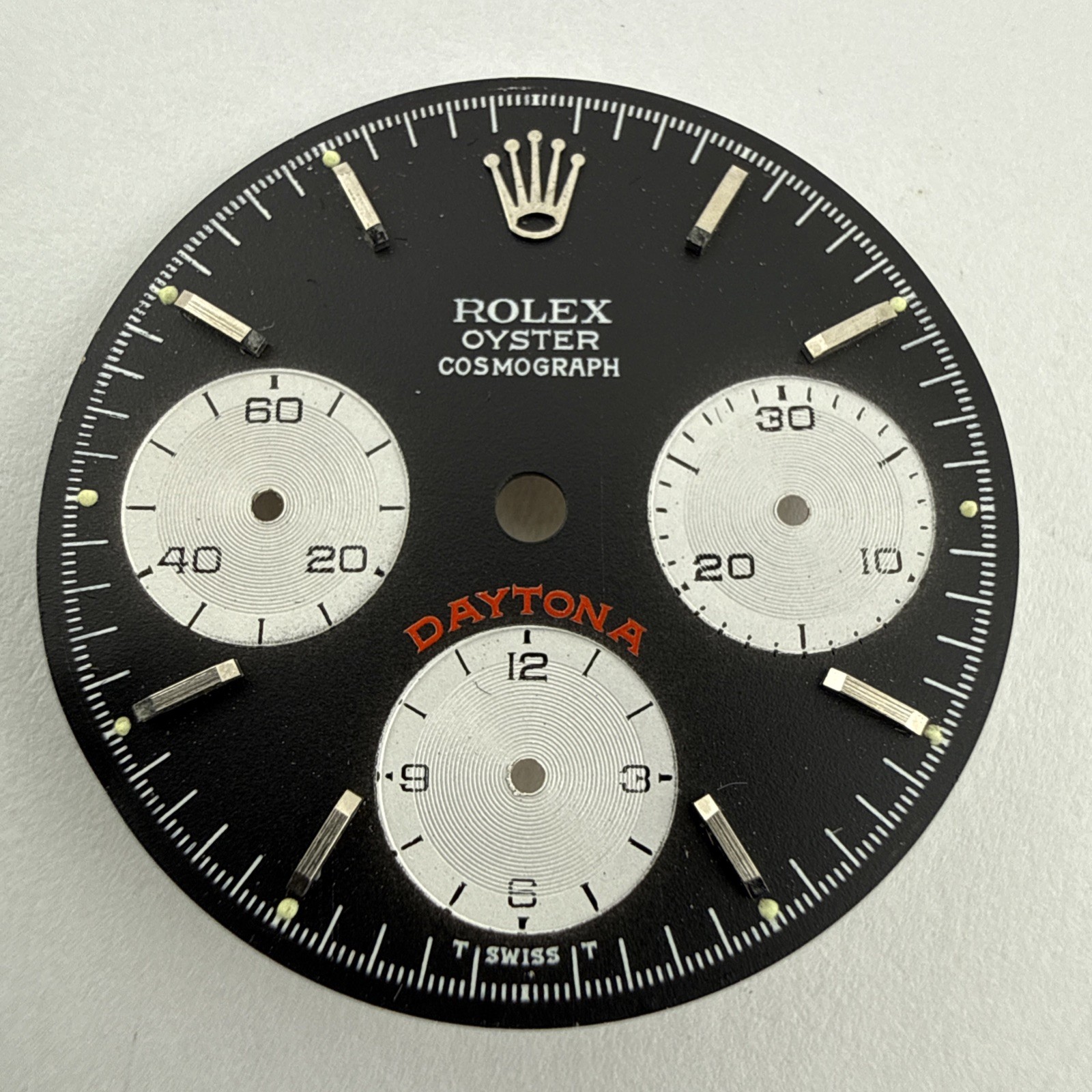 Rolex Daytona 6263 6265 Singer Cosmograph Tritium Reverse Panda Dial 29mm