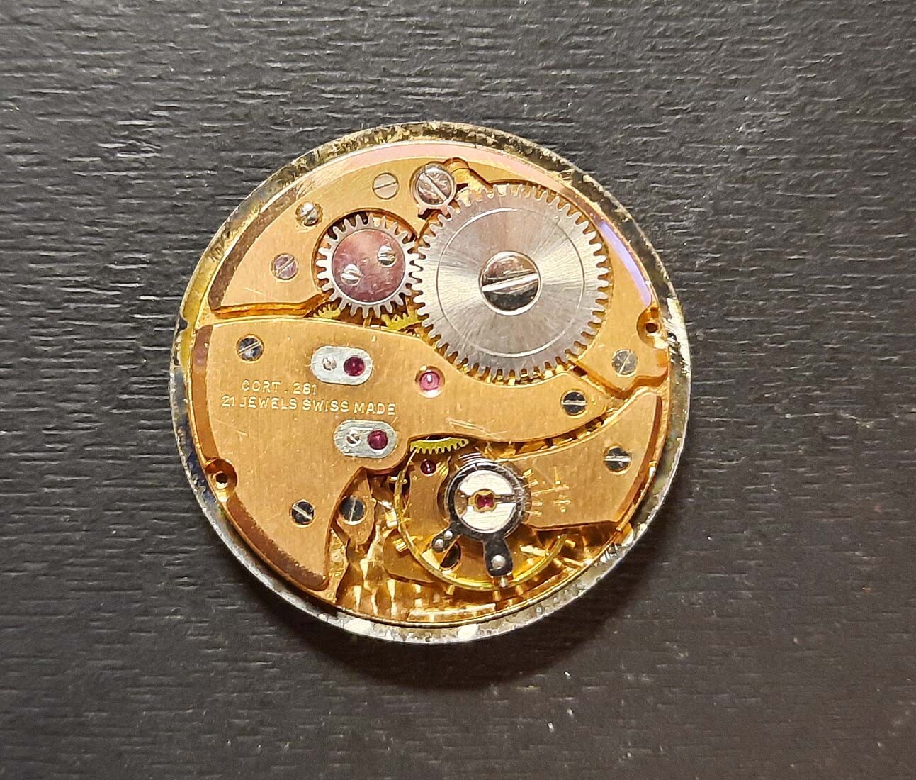 CORTEBERT WORK CAL. 281 WITH DIAL AND POINTER GAME