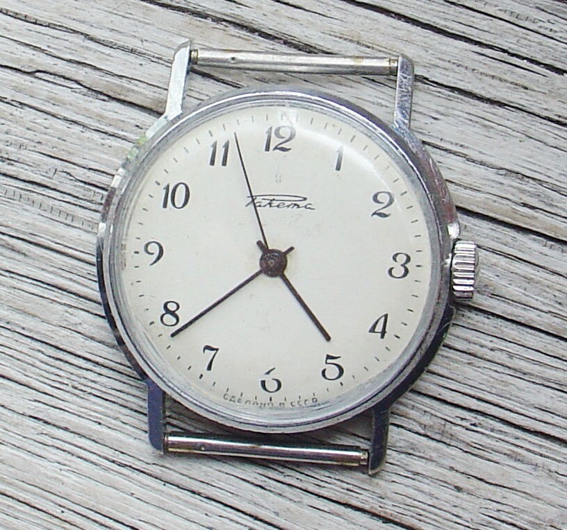 SOVIET RAKETA ATOM WATCH FIRST CLASS “2609A.1” MOV. 21jewels Screwback Servised