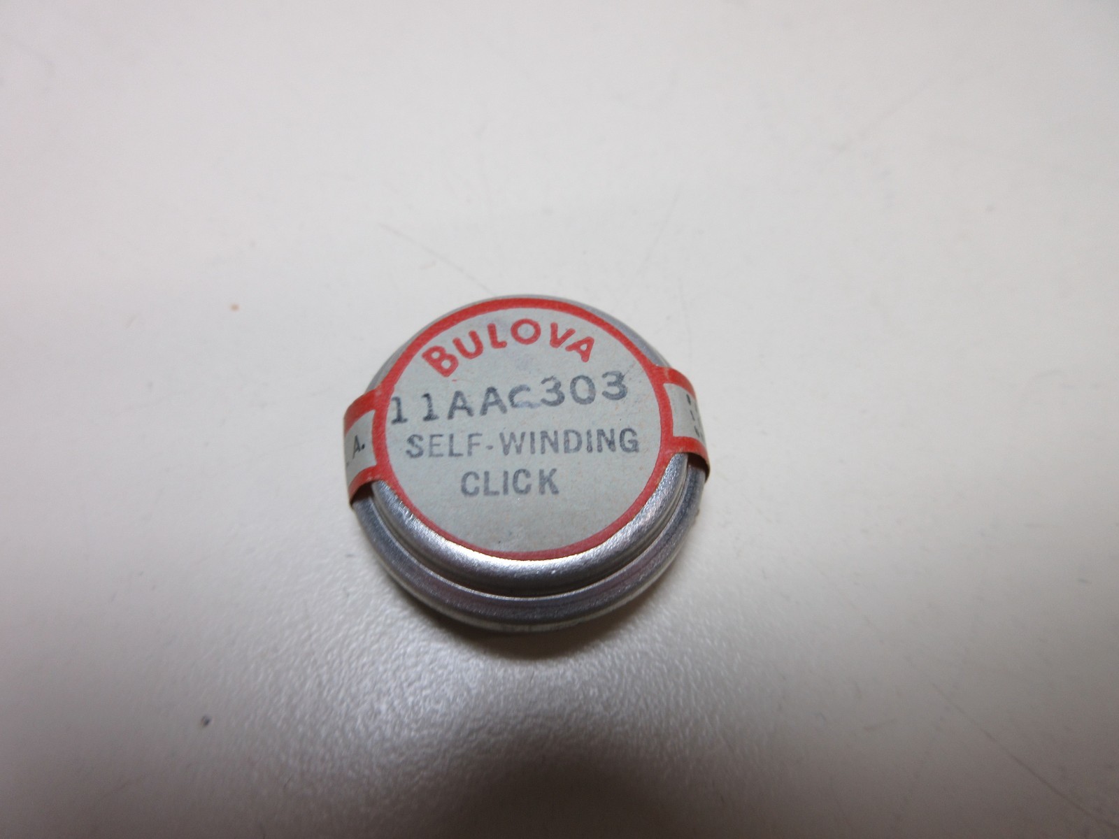 BULOVA SELF WINDING CLICK 11AAC303 WATCHMAKER REPLACEMENT PART #130