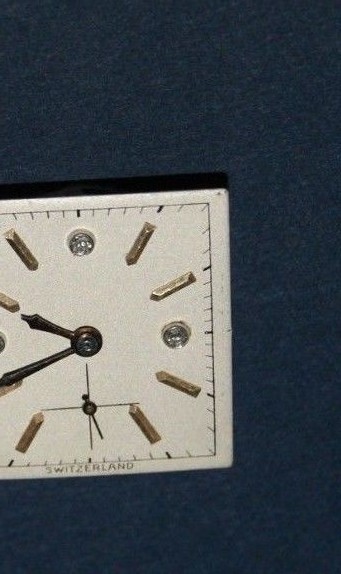 Crawford Swiss 17 Jewels Watch Movement for Parts