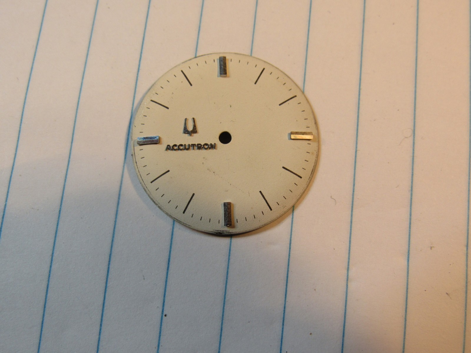 BULOVA ACCUTRON 214 Mens WATCH DIAL Vintage 1960s – 1970s