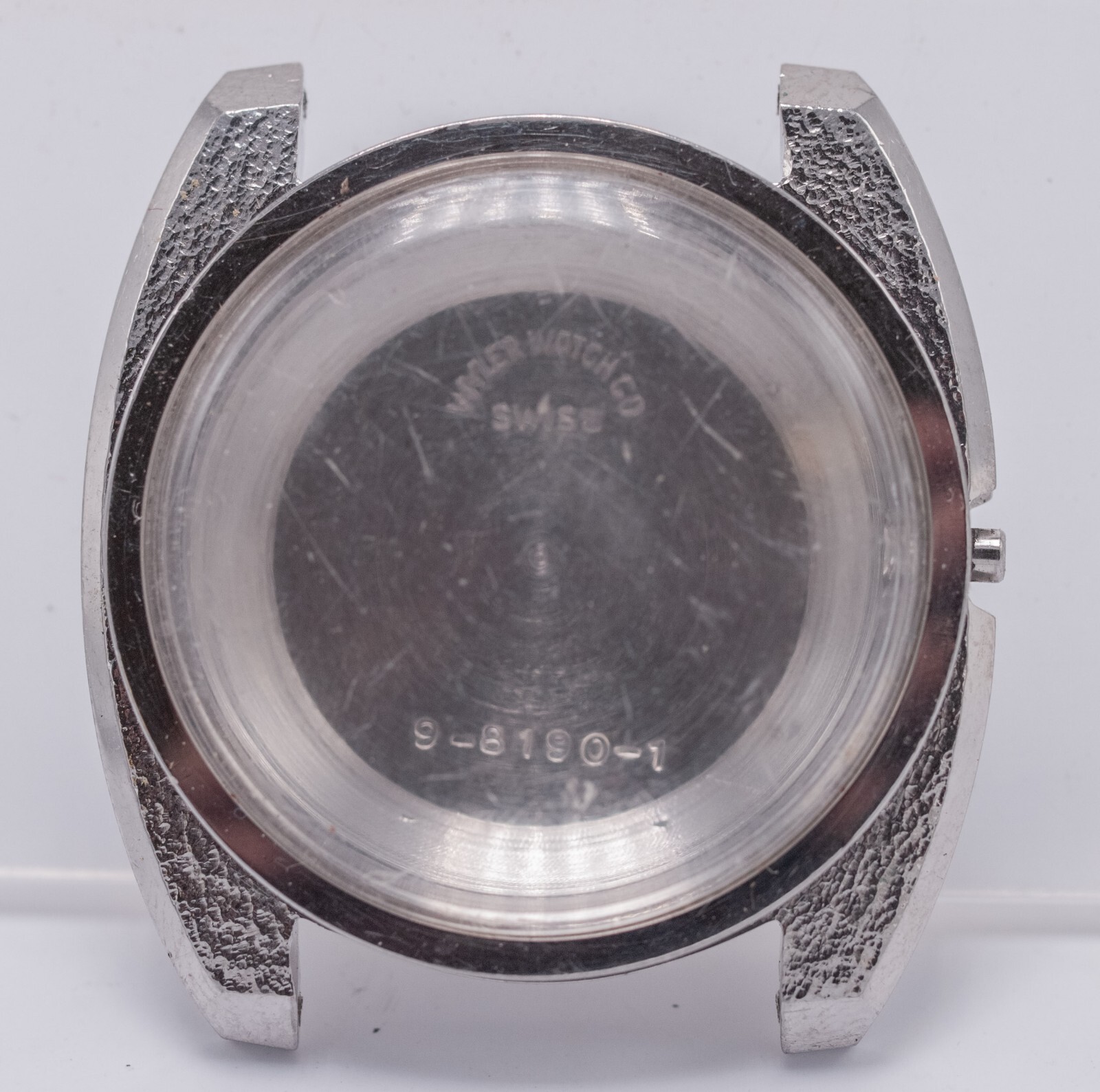 Wyler Lifeguard Incaflex Superior 8190 34mm Wrist Watch Original Case