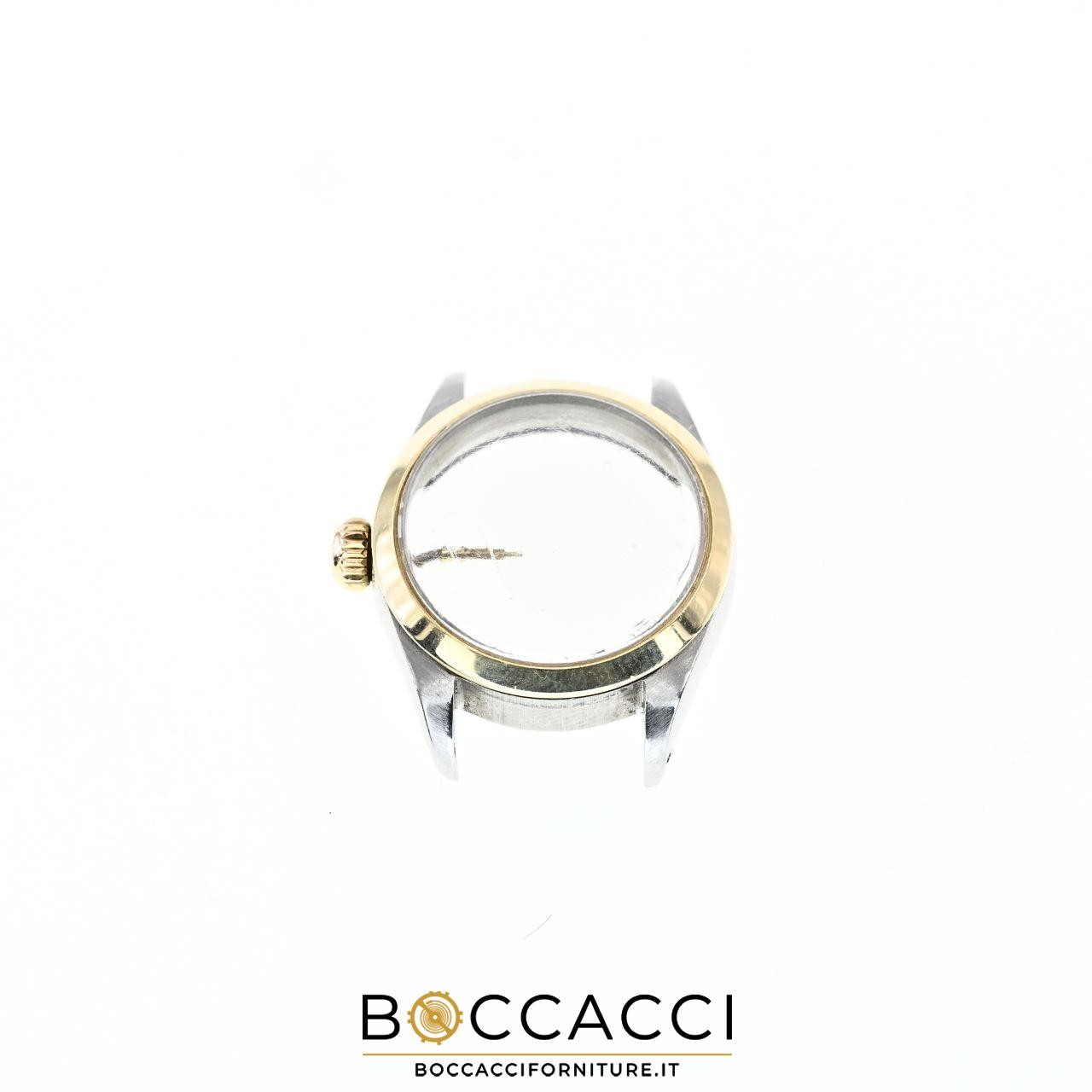 ROLEX Lady case 25mm steel and gold ref. 6516-6519 Cal. 1130 With Gold Crown…