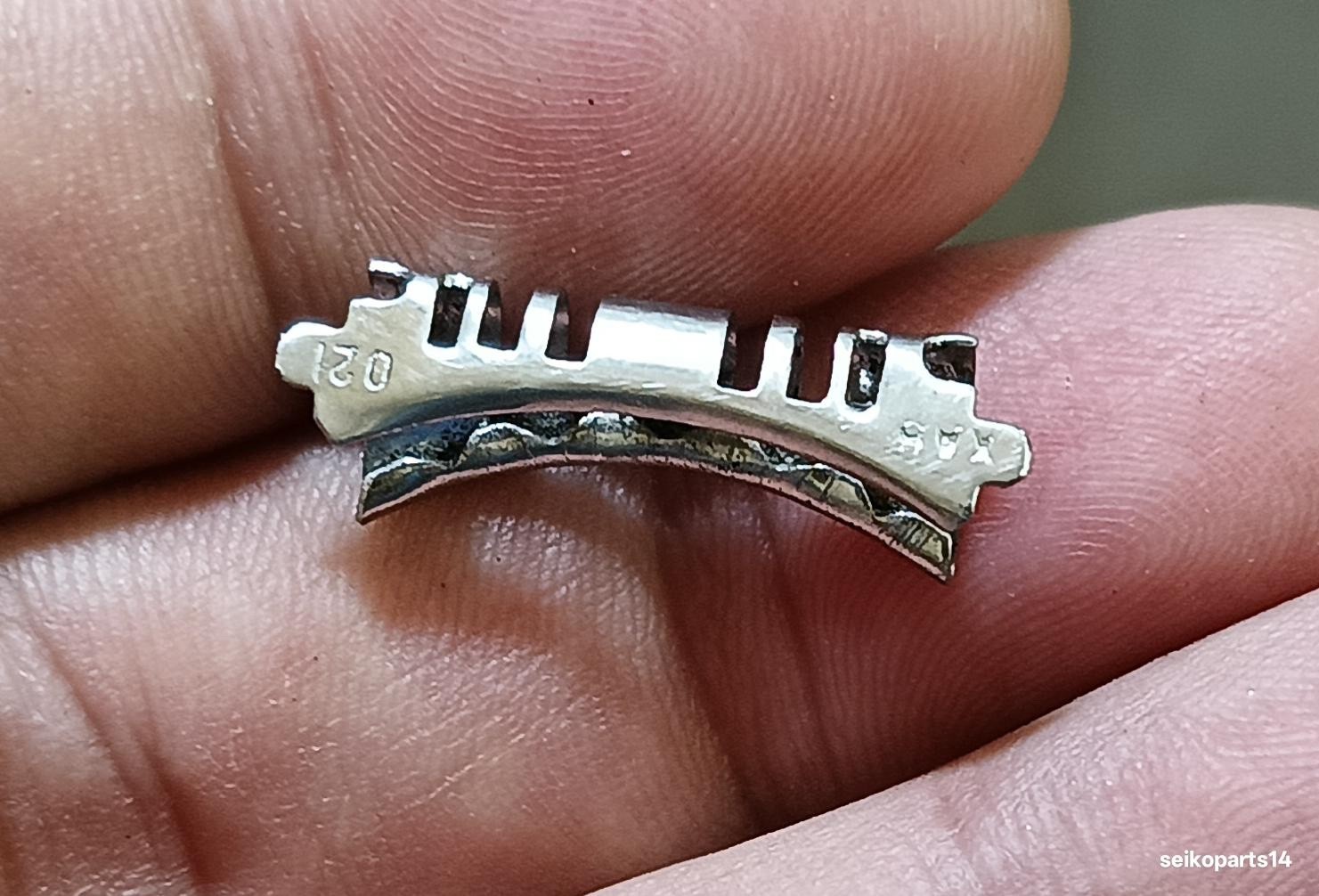 SEIKO BELL-MATIC 4006-7012 GENUINE USED END LINK PIECE XAB021 BRACELET NUMBER