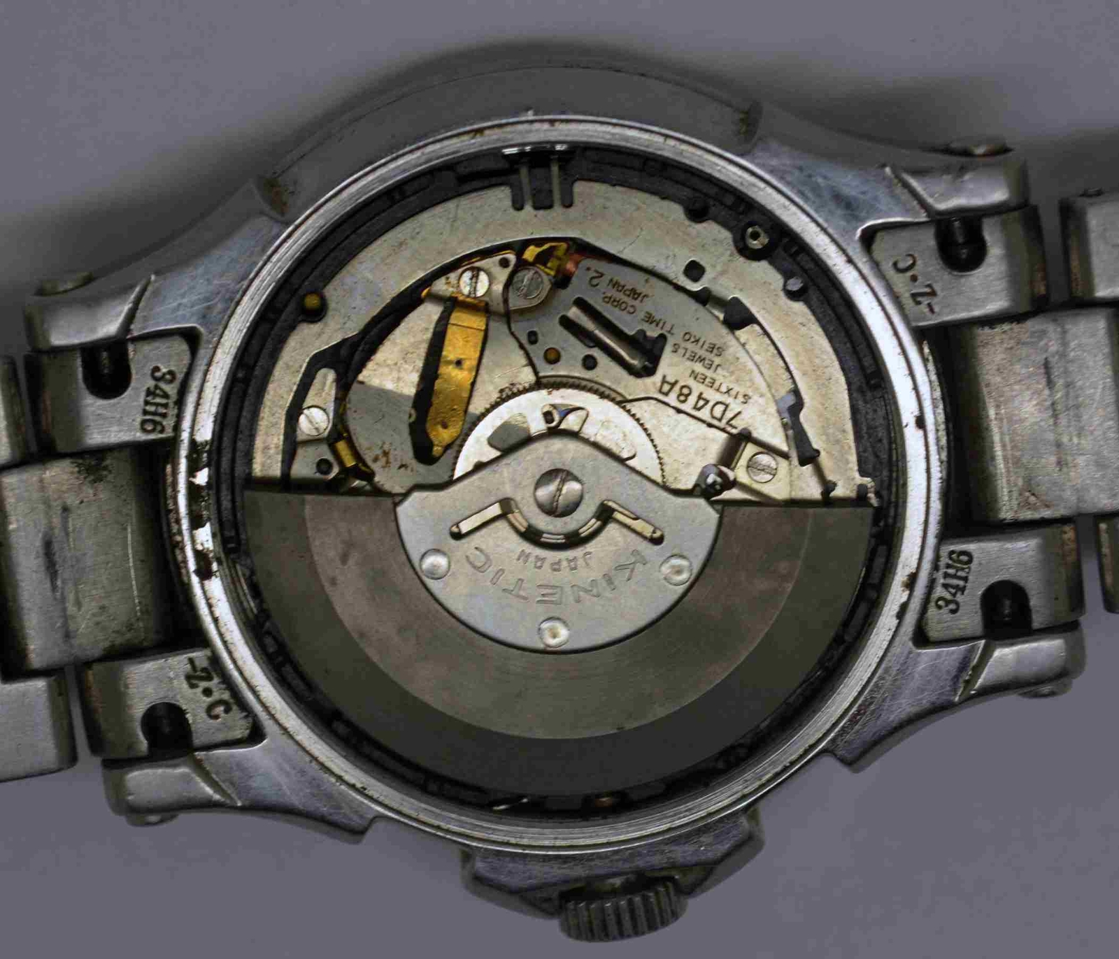 SEIKO Premier Kinetic Perpetual, Leap Year Edition. Ref: 7048-DAA0. For Service