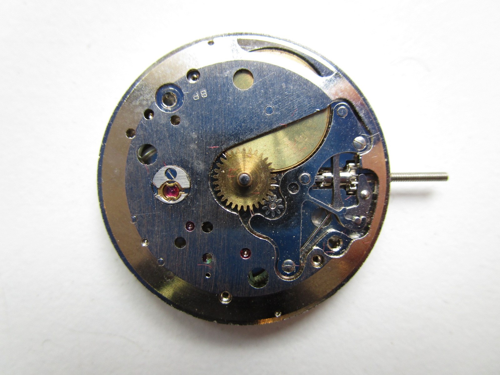 Peseux cal. 320 Swiss Mondia watch movement – running