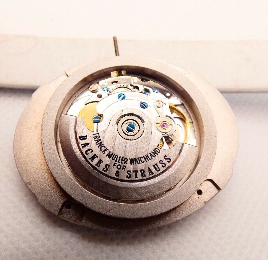 franck muller movement Automatic Blue bis dail GENUINE 100% working 1A