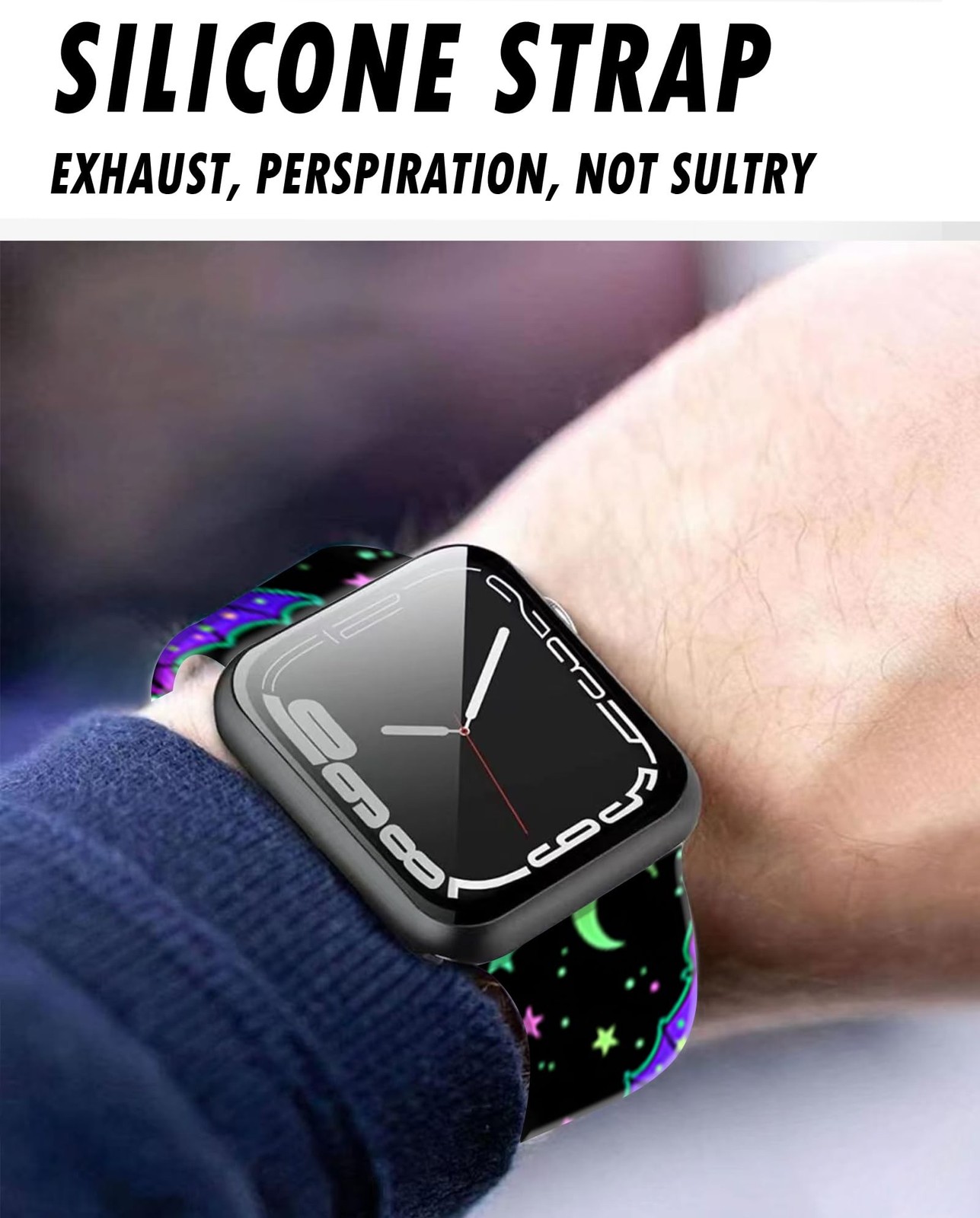 Watch Bands Compatible for Versa 2/Versa, Soft Silicone Cute Fadeless Sport S…