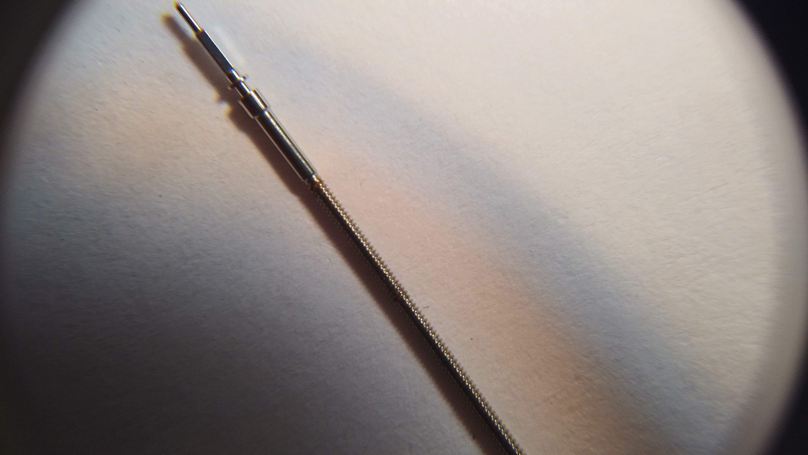 Omega 625 1106, 620, 630, 670, 680, 683 WINDING STEM (long), NEW Tap 10 (0.90mm)