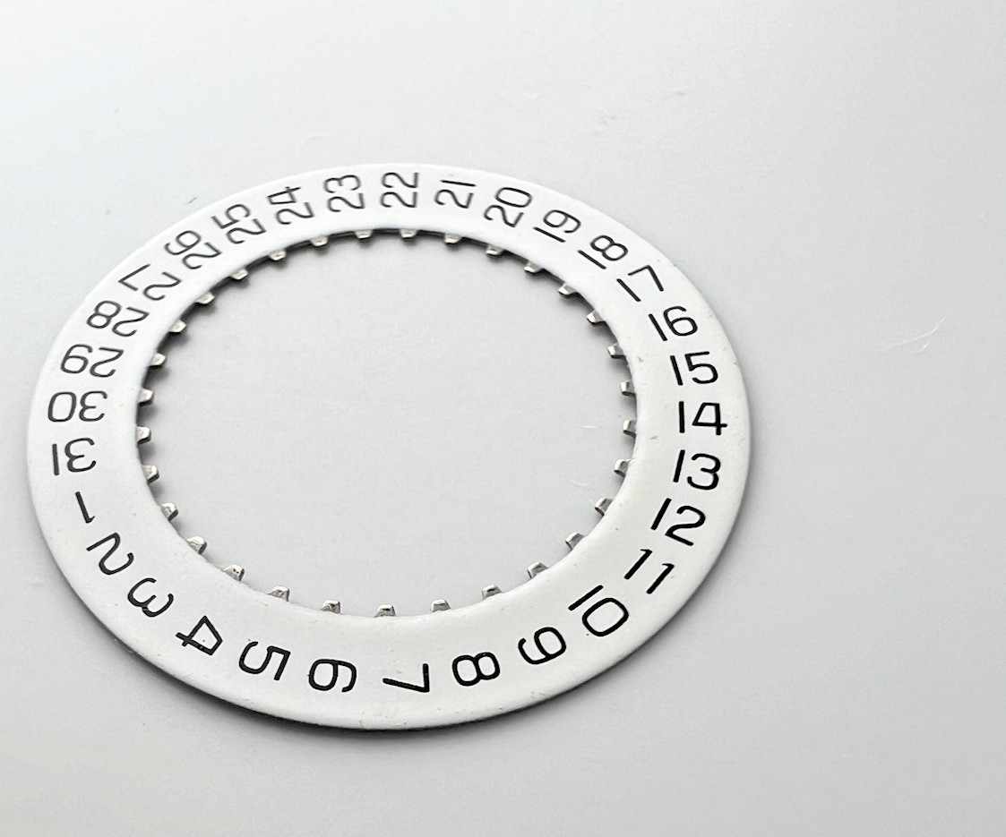 MOVADO MUSUEM DATE WHEEL 17MM DISC BRAND NEW OLD STOCK SWISS MADE OEM GENUINE
