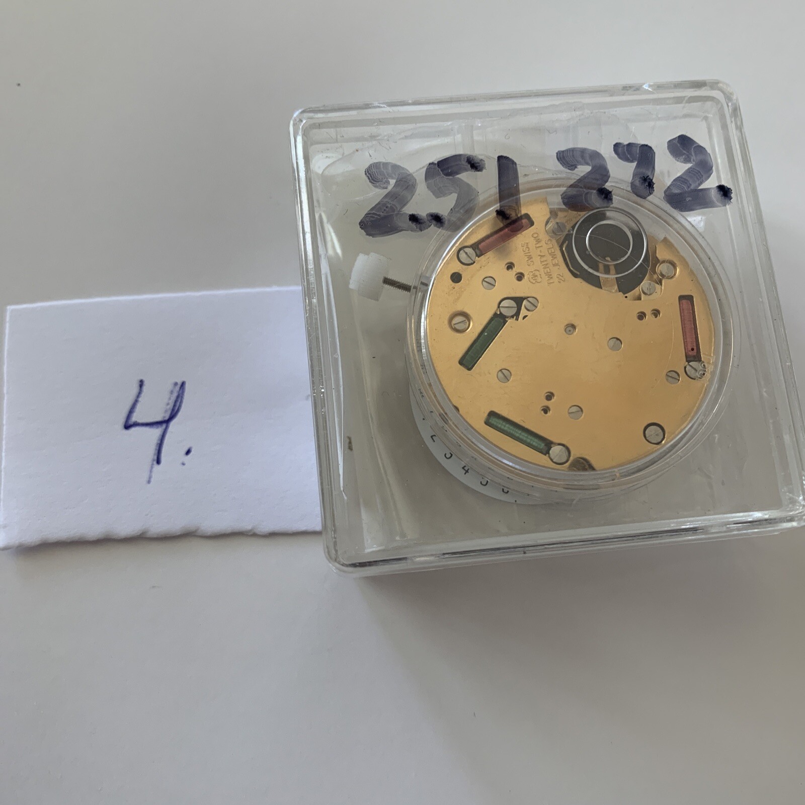 ETA 251.272 Watch Movement Parts Authentic Swiss