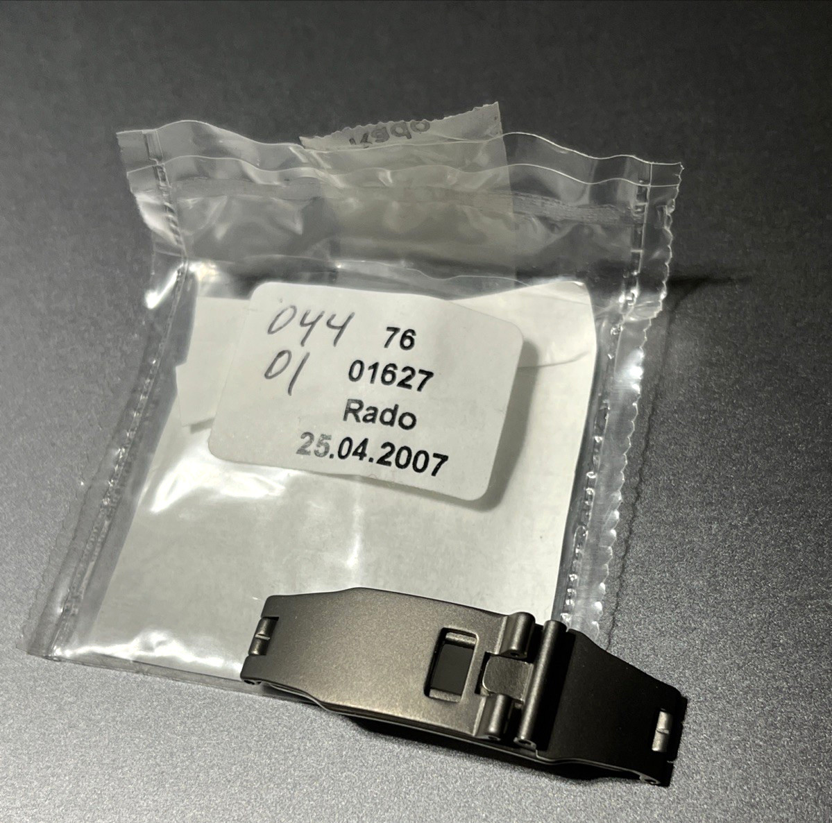 RADO Women Watch Clasp Buckle Double Inner Folding 12 mm Titanium Ref. 04401 OEM