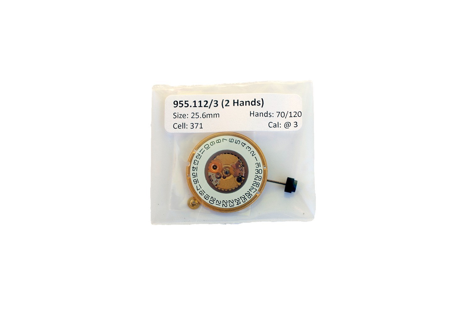 ETA Swiss Made 955.112 (2 Hands) Watch Movement Date @ 3 O’Clock