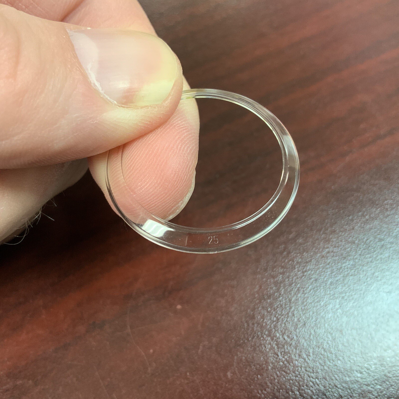 ROLEX GENUINE 25 PLASTIC BEZEL PROTECTOR FOR 31MM DATEJUST 178240 178203 178201