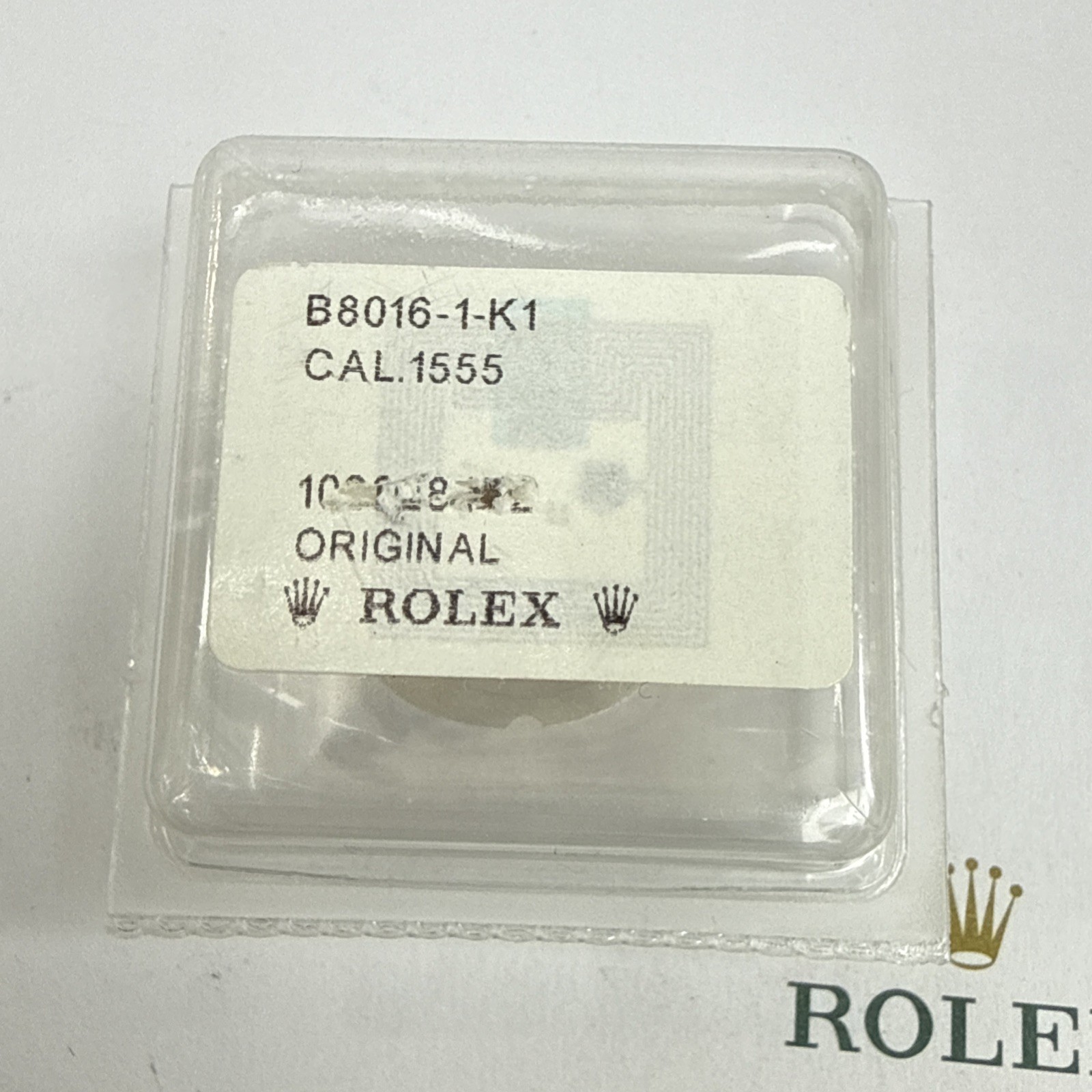 GENUINE Authentic Rolex 1555 8016-1 Date Disc Champagne New Sealed
