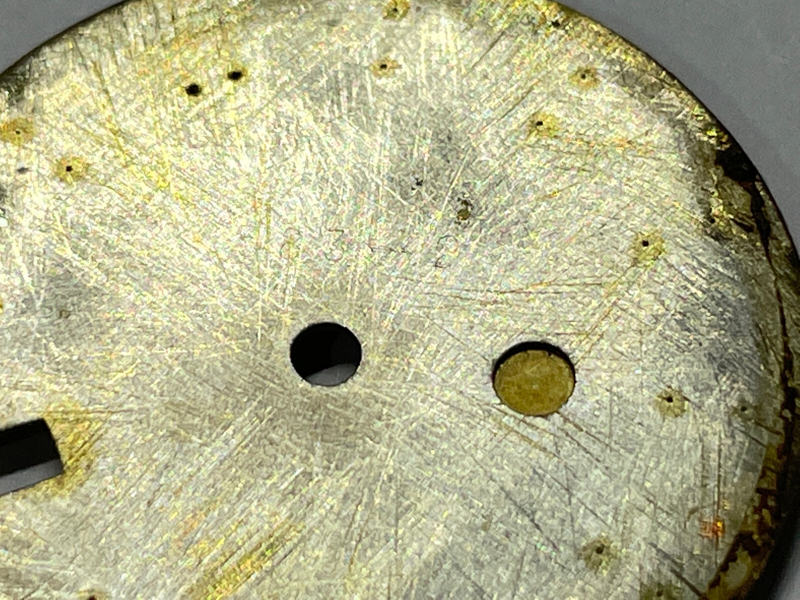 ROLEX Dial: DATE 1500, 1501, 1503, 1508 champagne soleil.
