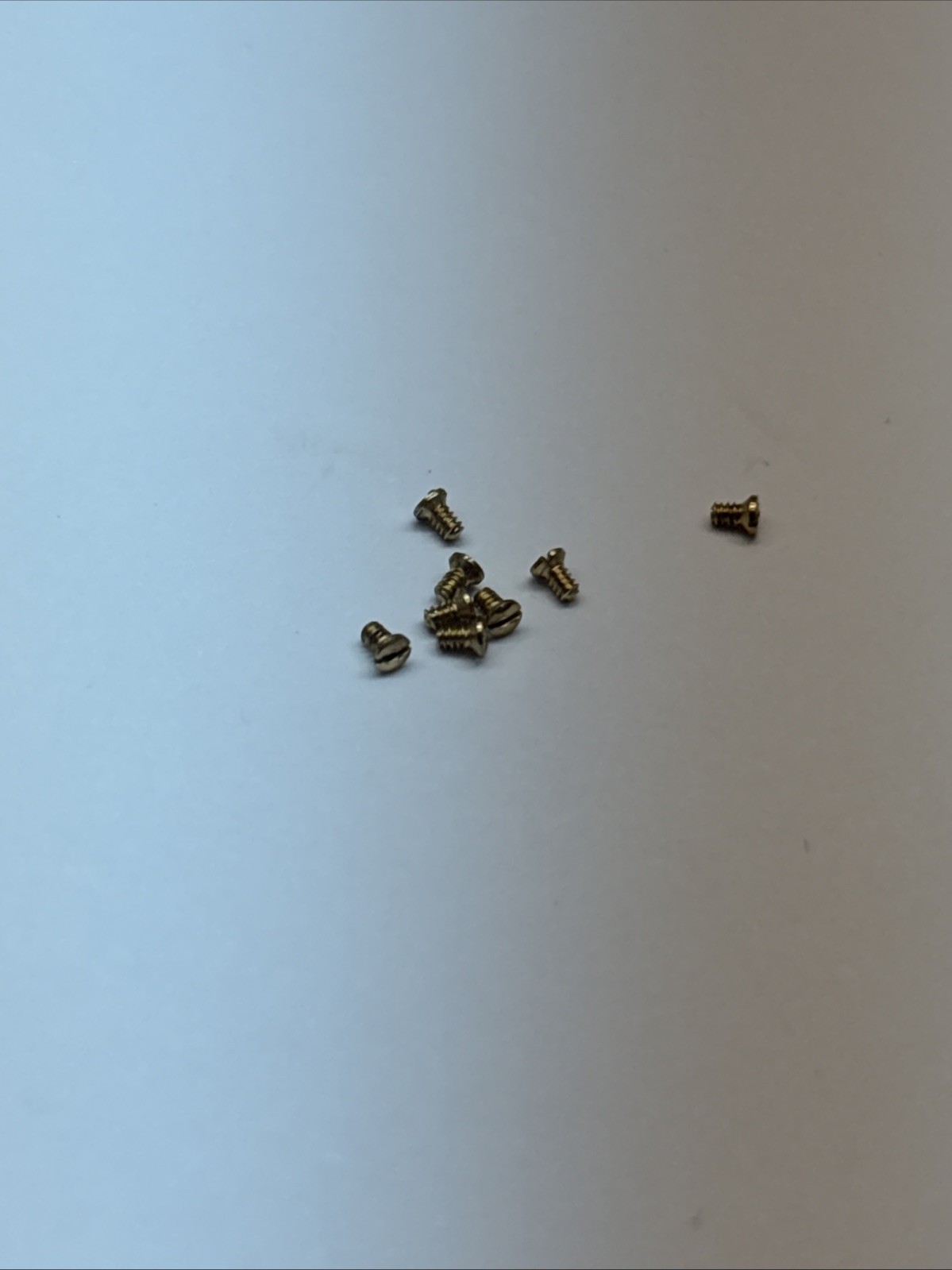 Cartier 18kt Screws For Watch As Is