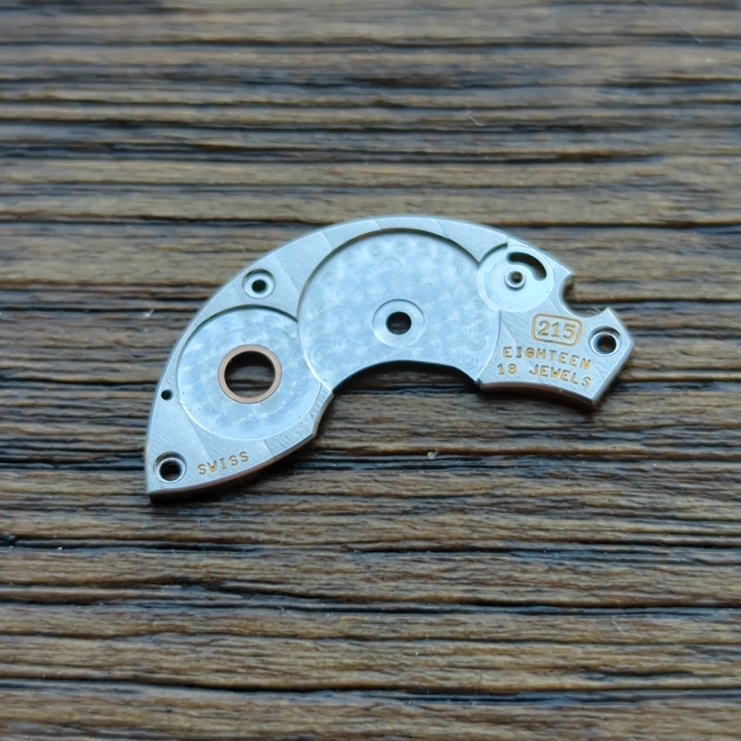 Patek Philippe Cal 215 Mainspring Bridge Watch Part For Calatrava (H95)