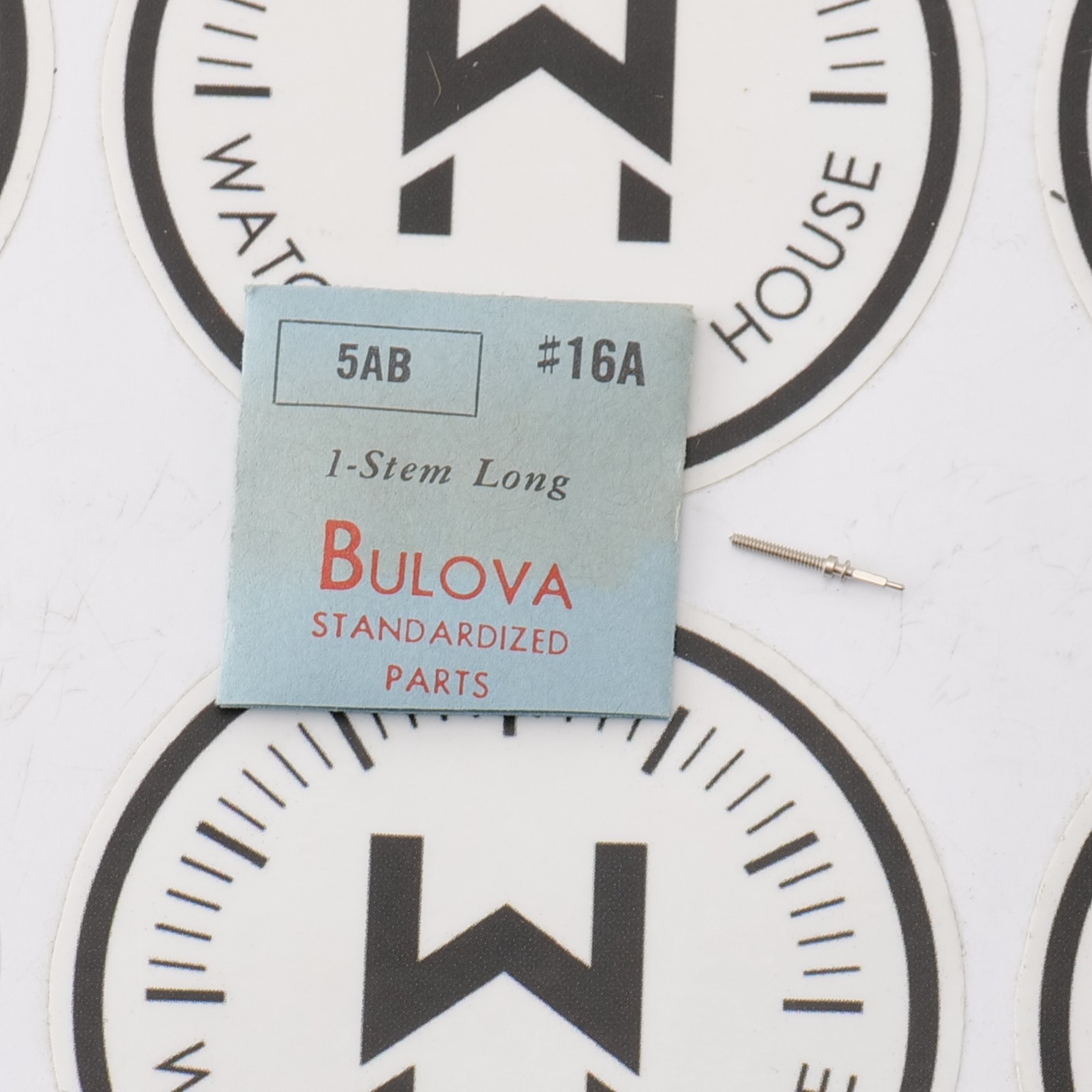 NOS NEW Genuine Bulova Watch Winding Stem – Vintage Watch Part – Drop Down List