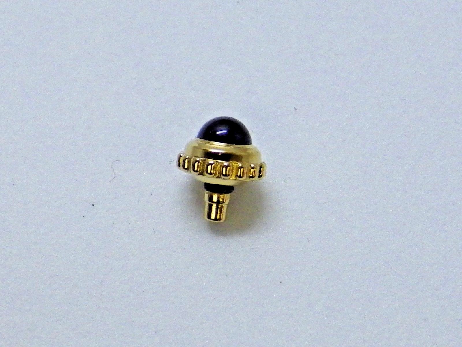 Cartier Crown VC070146 with blue cabochon 4.5mm