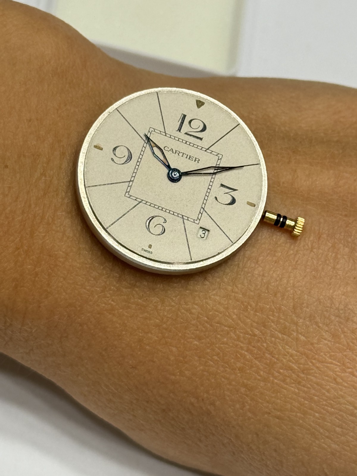 Cartier Pasha Automatic Cal 020 Dial & Movement Automatic Swiss Made Running