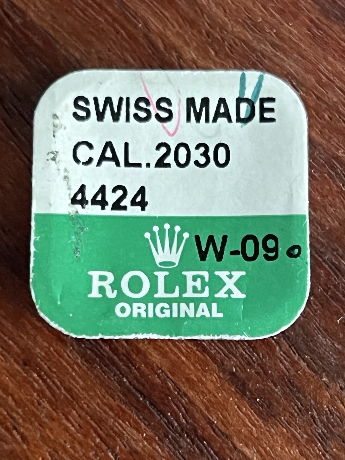 Genuine Rolex 2030 4424 GREAT WHEEL – NEW OLD STOCK SEALED 2030 4424