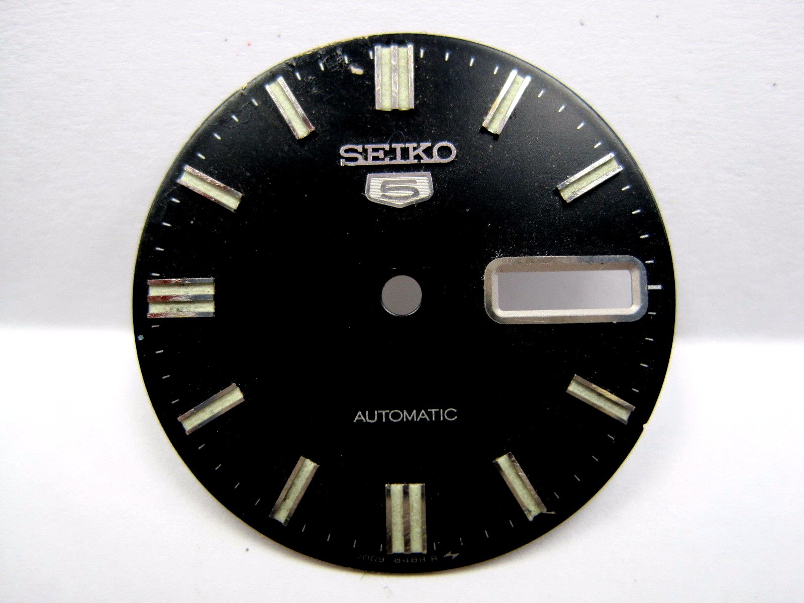 Antique Gents Seiko Automatic Date/Day Watch Dial “Black Dial” “5”