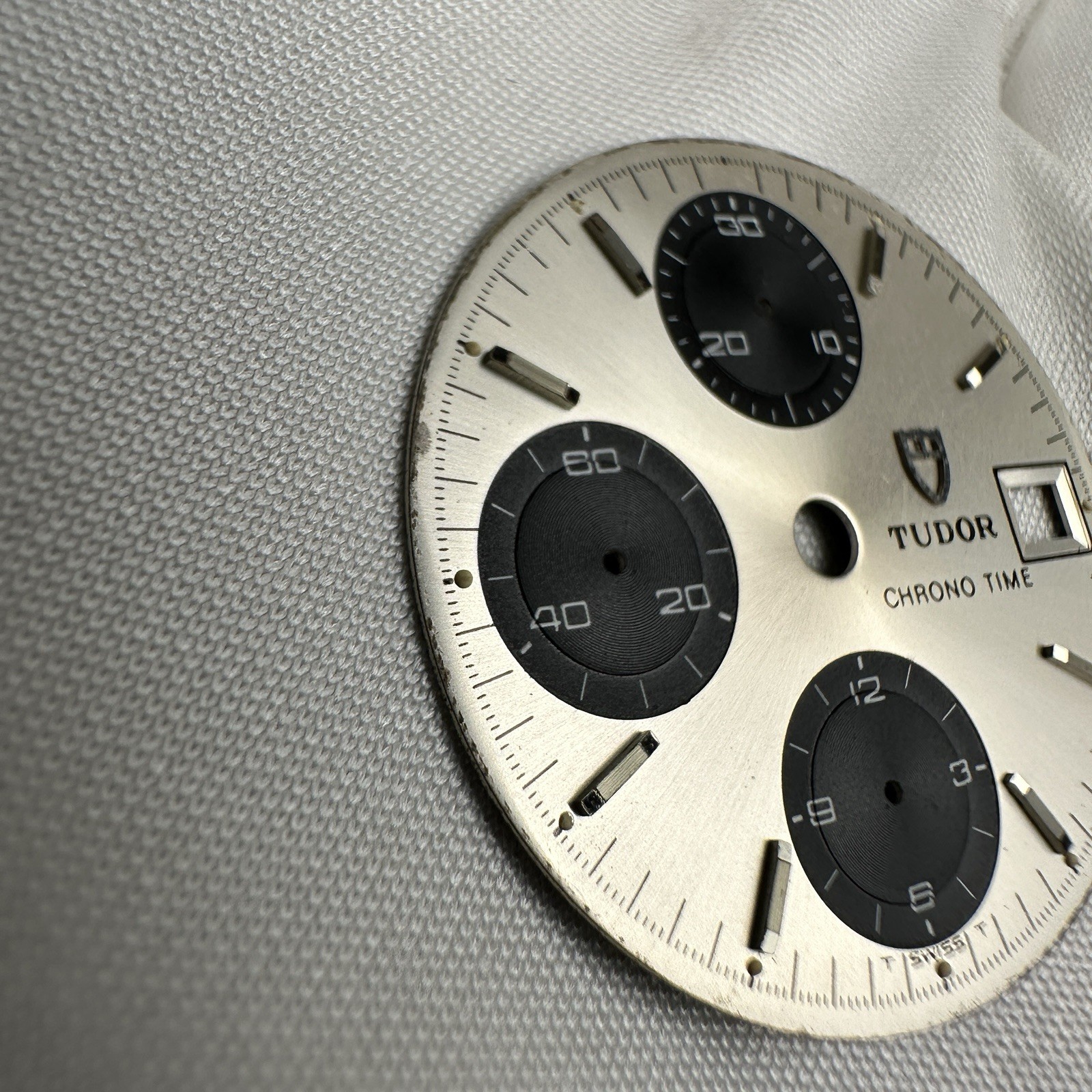 Rare First Series Tudor Prince Chronograph Big Block Watch Dial 94200 94300