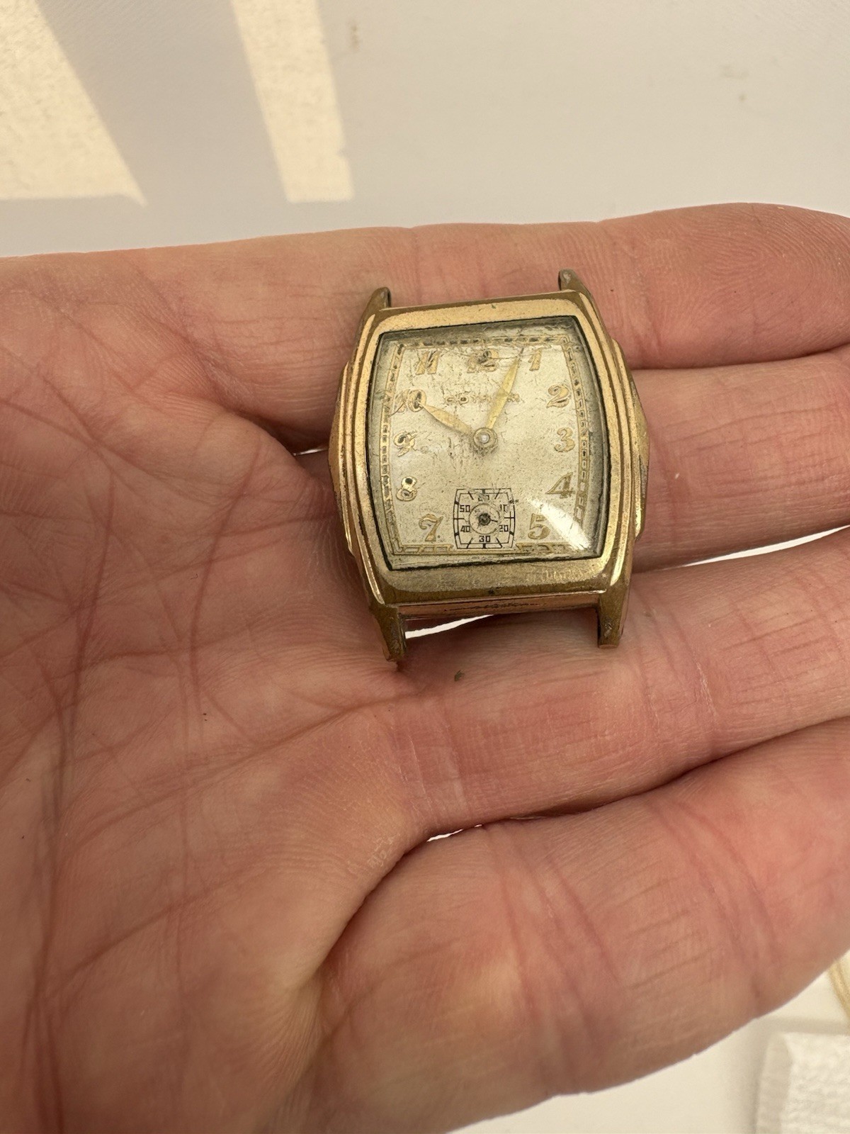 Gotham 17 Jewel Movement RFBE For Parts