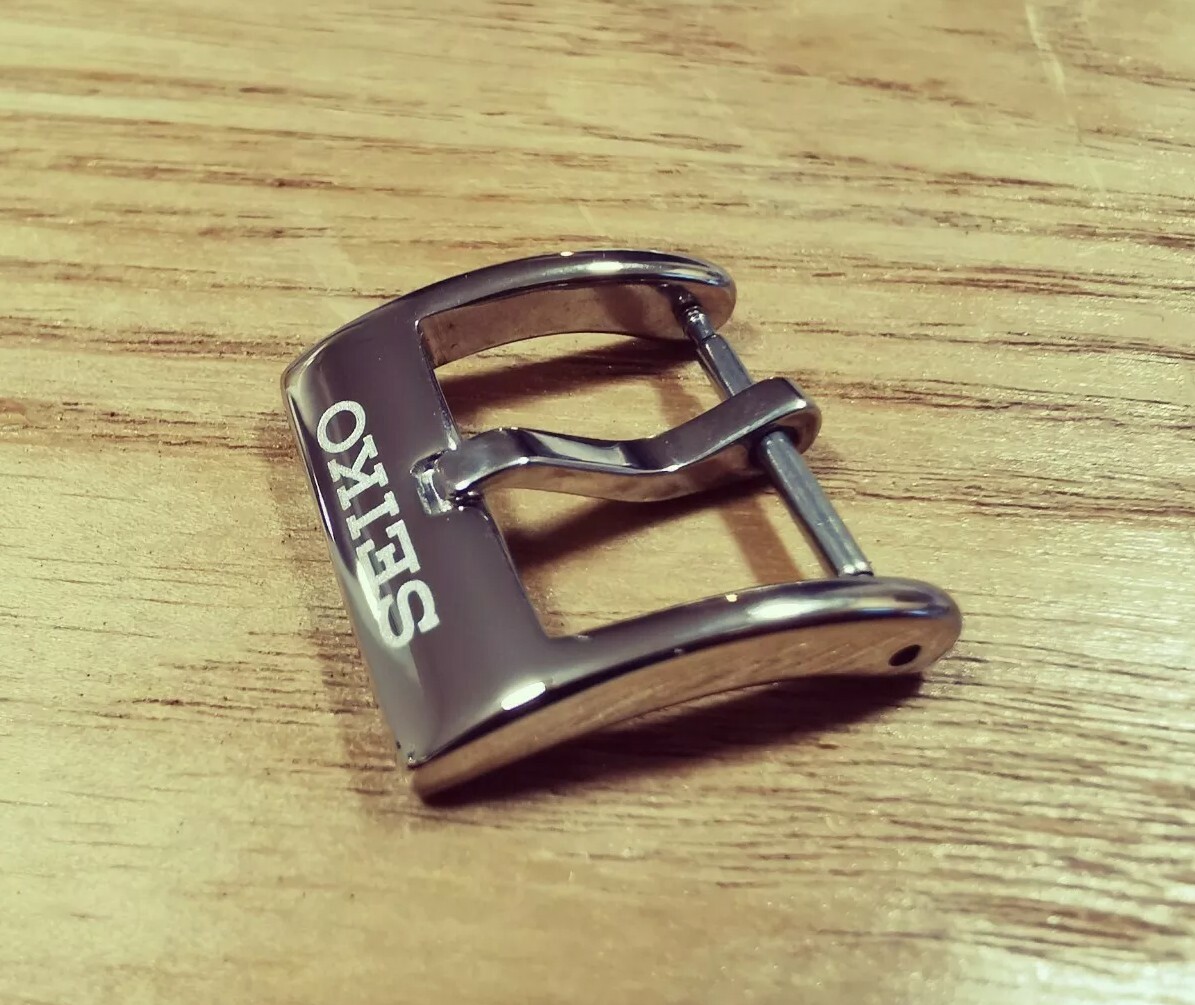 Seiko watch buckles 16mm/18mm fit Seiko Buckle silver 1.5mm Tougue