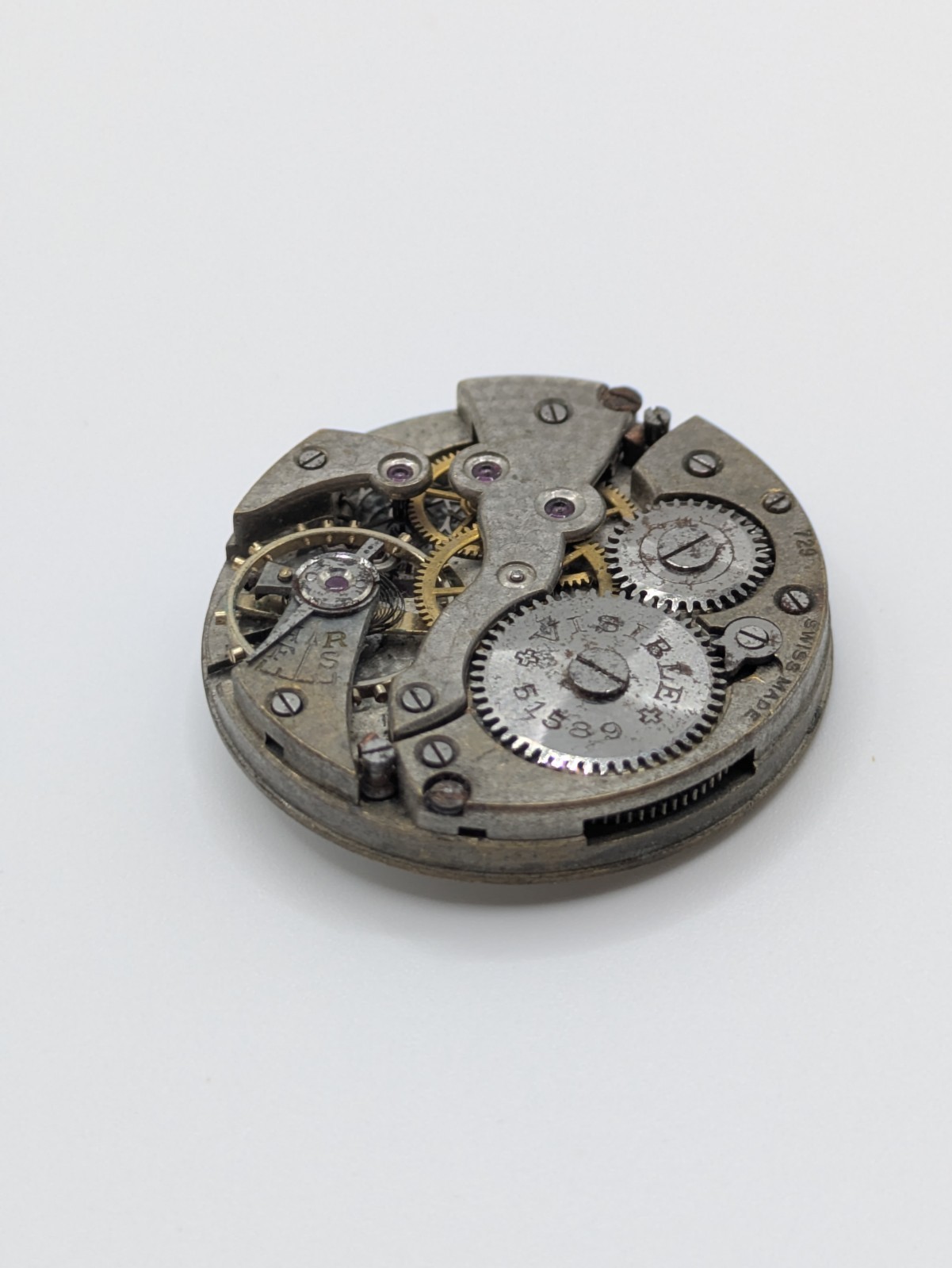 Cal 729 FHF 51589 Visible Manual Wind Movement Swiss 27.1mm