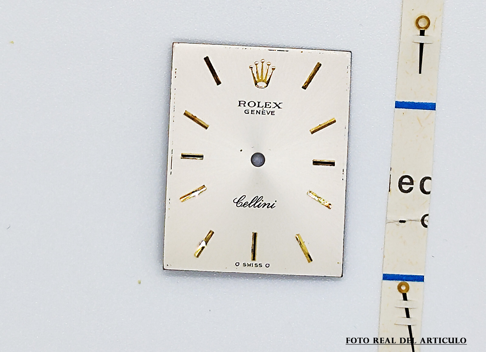Original Replacement Dial / Sphere + Rolex Cellini Handles 3999 21X27mm, Approx