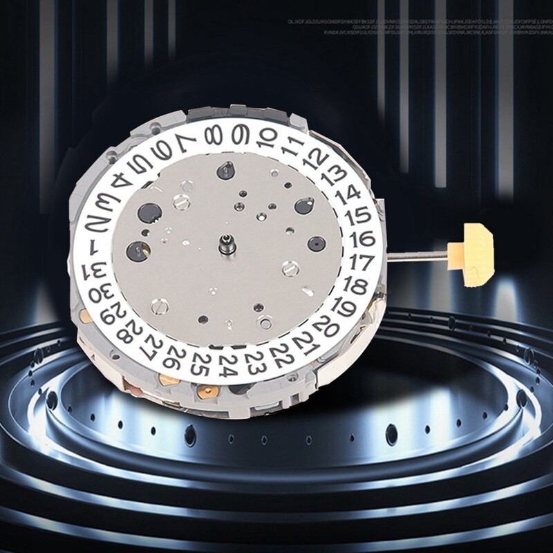 For Genuine Miyota JS15 Quartz Watch Movement Japan Made 3 Hands, 3 Eyes 6,9,12