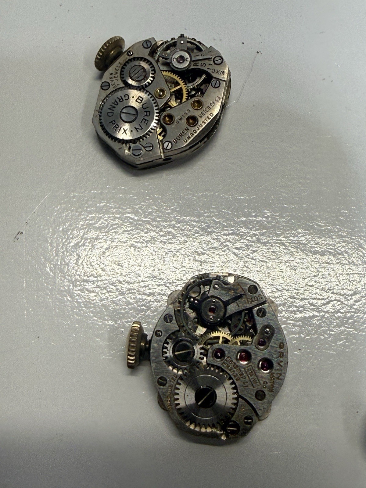Vintage Wristwatch Bulova/Elgin/Waltham/Buren/Rima/Belforte Movements Lot