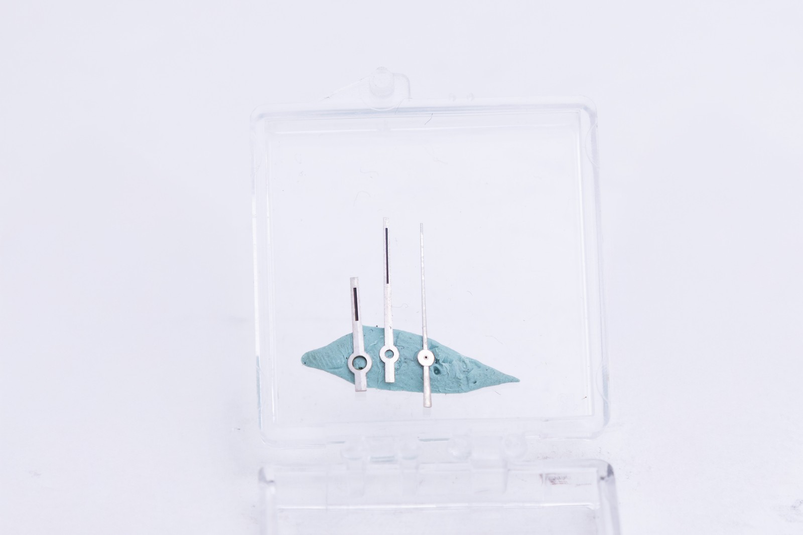 Rolex White Gold Tritium hand set for caliber 1570 FCD27118