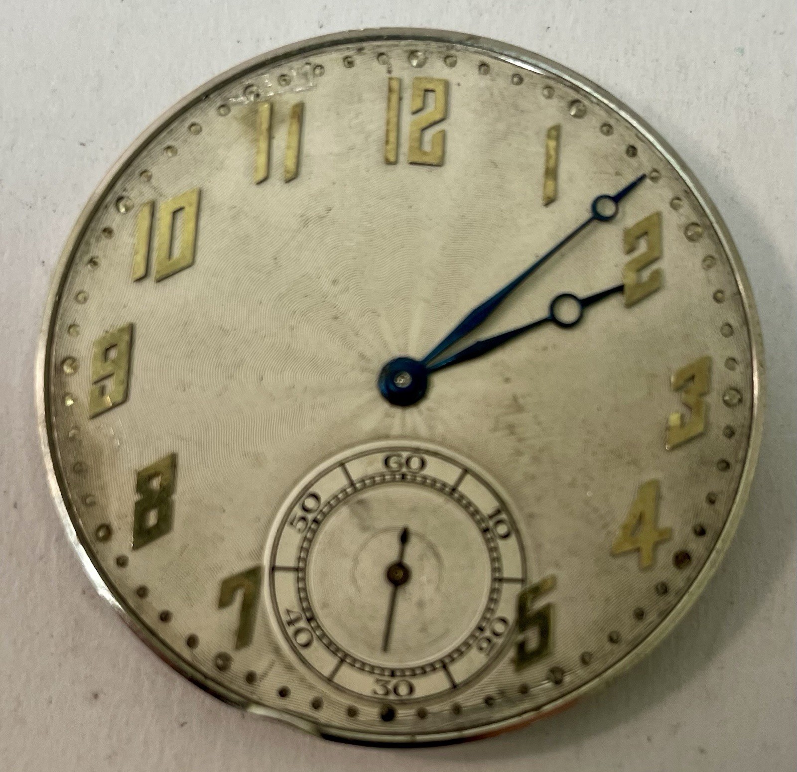 1915 Waltham Grade Riverside A 14s Model Colonial A 19j Pocket Watch Movement