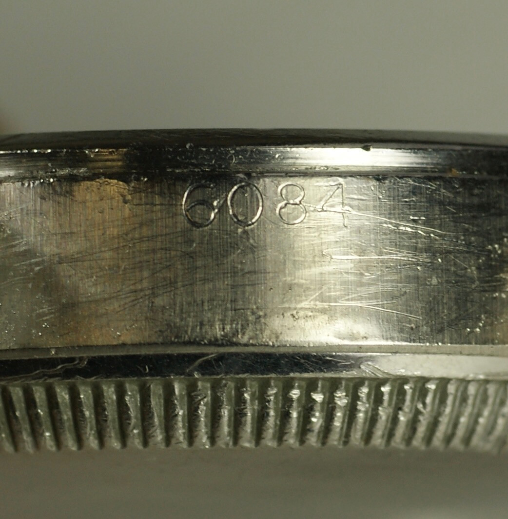 GENUINE Rolex 6084 Patented Oyster Perpetual Chronometer Case Crown Parts 34mm