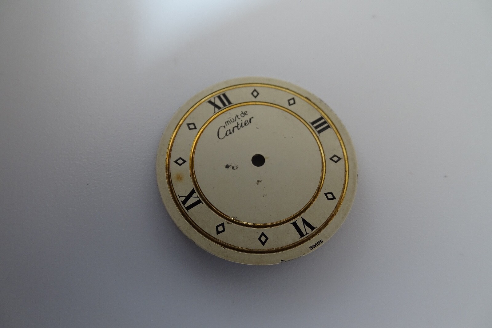 Must de Cartier Vendome Ivory/Cream Dial Quartz Original 26mm