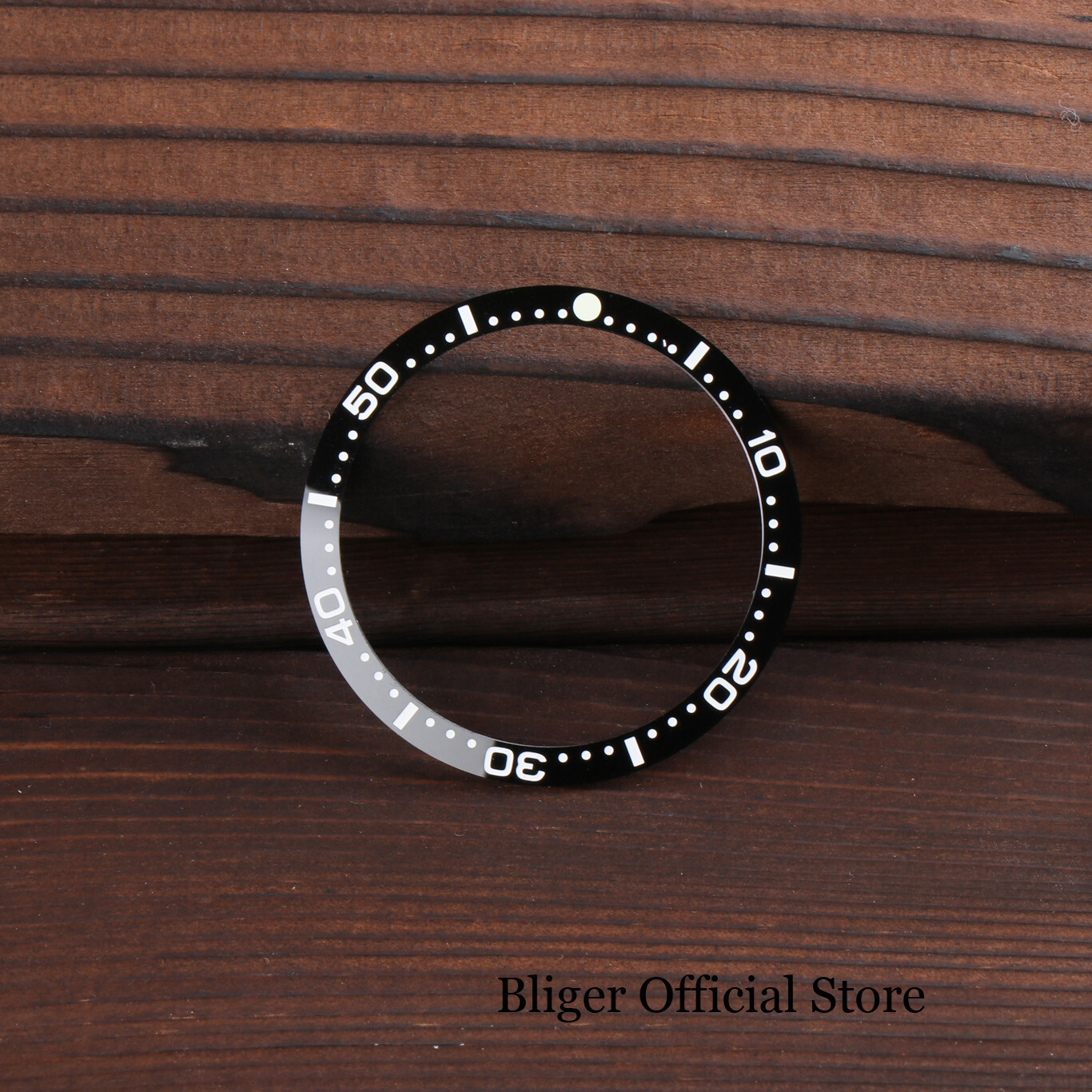 39MM Ceramic Bezel Insert For Diver 62mas Automatic Watch Accessory Repair Parts
