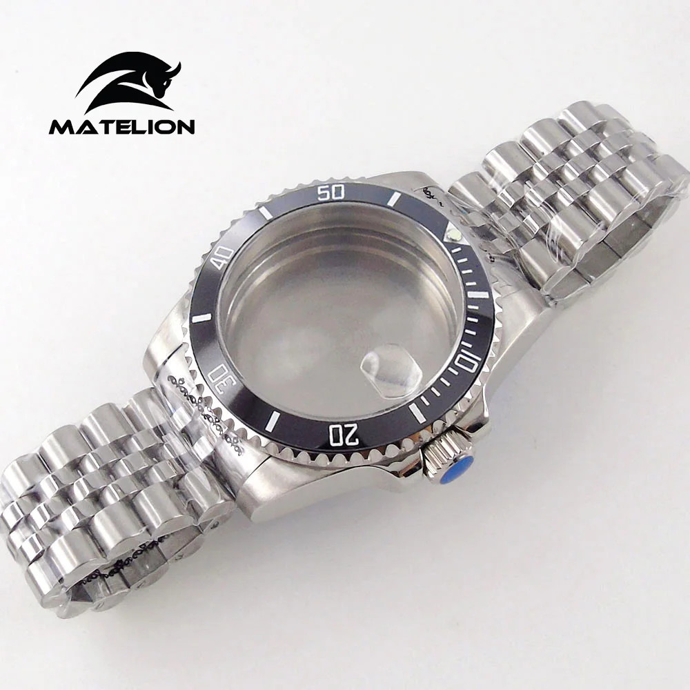Matelion 200M Diving Case 40mm Fit NH35 NH36 NH34 GMT ETA 2824 PT5000 Watch Case