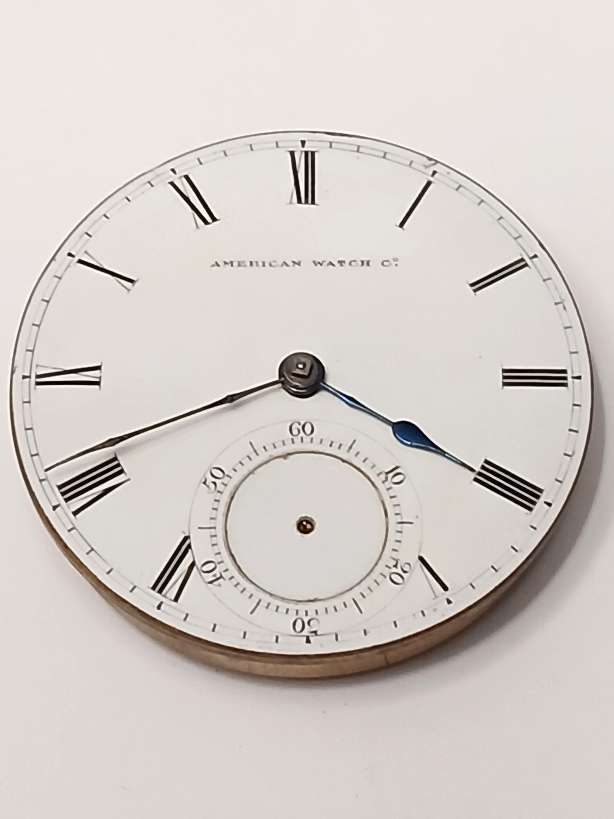 18 size Waltham William Ellery Model 1857 pocket watch movement. Parts-Repair