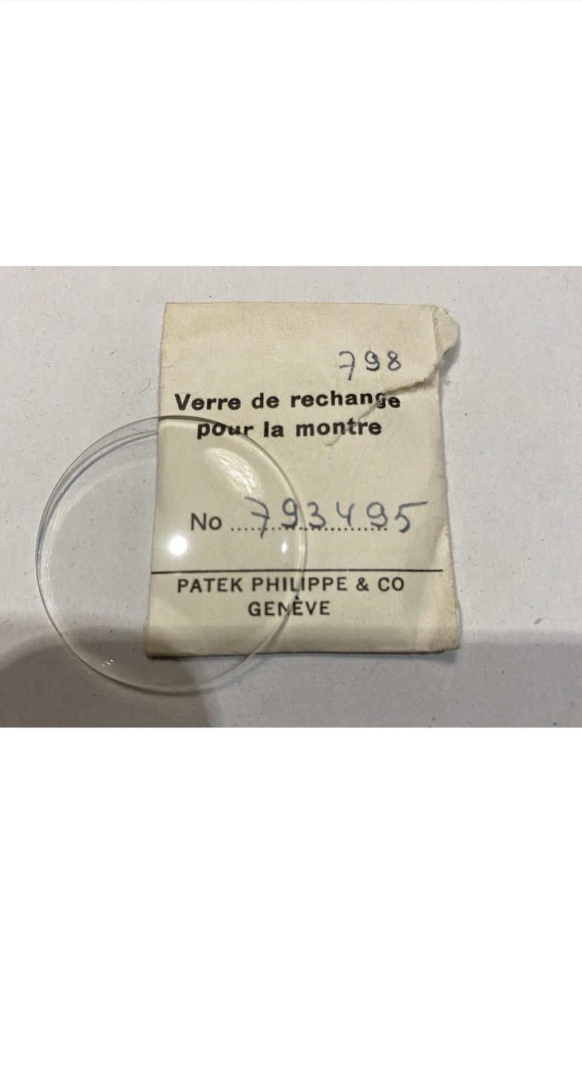 Patek Philippe 798 Calatrava Plexi Crystals Glass Crystal