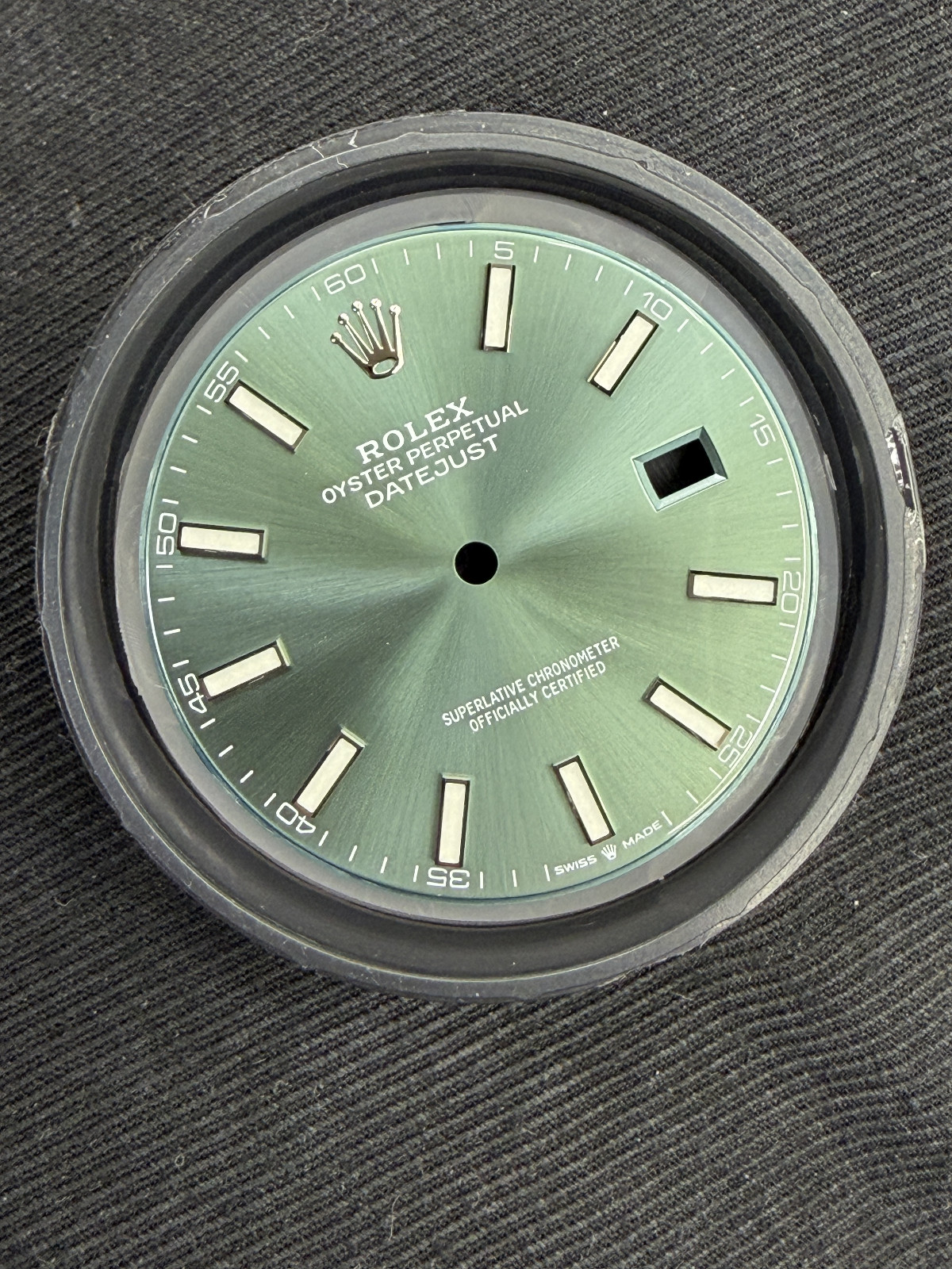Rolex Datejust 41 reference #126334/126300 Original mint green Dial